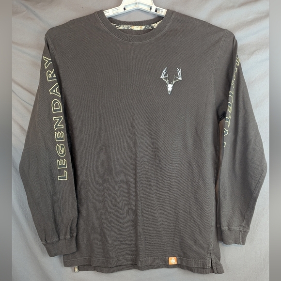 Legendary Medium Brown Long Sleeve Shirt - Picture 1 of 9